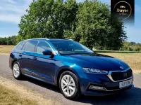 Used Skoda Octavia SE L 150 HP (110 kW) 2021 Blue Estate