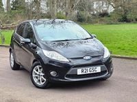 Used Ford Fiesta Zetec 96 HP (70 kW) 2011 Black Hatchback