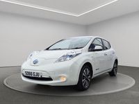 Begagnad Nissan Leaf Tekna 80 kW (109 HK) 2016 Vit Halvkombi