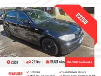 Used BMW 118 2011 Black Hatchback