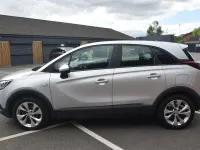 Used Vauxhall Crossland X 81 HP (59 kW) 2017 Silver SUV