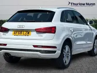 Used Audi Q3 S-Line 150 HP (110 kW) 2018 White SUV