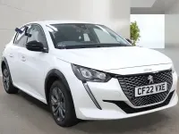 Used Peugeot e-208 Allure+ 100 kW (136 HP) 2022 White Hatchback