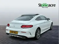 Used Mercedes C250 AMG Line Premium Plus 204 HP (150 kW) 2016 White Coupe