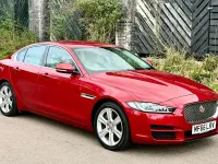 Used Jaguar XE Portfolio 240 HP (176 kW) 2016 Red Sedan