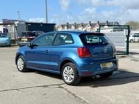 Used VW Polo SE 2015 Blue Hatchback
