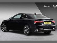 Used Audi A5 S-Line 200 HP (147 kW) 2022 Black Coupe