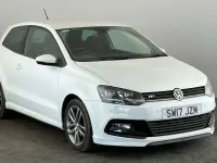 Used VW Polo R-line 90 HP (66 kW) 2017 White Hatchback
