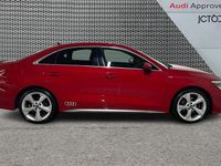 Used Audi A3 S-Line 147 HP (108 kW) 2020 Red Sedan