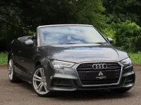Used Audi A3 Cabriolet S-Line 150 HP (110 kW) 2016 Grey Cabriolet