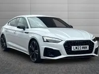 Used Audi A5 Sportback Black Edition 148 HP (108 kW) 2023 Glacier white Hatchback