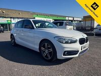 Used BMW 116 Sport Line 116 HP (85 kW) 2016 White Hatchback