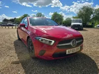 Used Mercedes A180 Executive 116 HP (85 kW) 2018 Red Hatchback