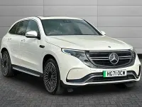 Used Mercedes EQC400 AMG Line Premium 300 kW (408 HP) 2022 White SUV