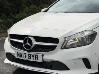 Begagnad Mercedes A160 Executive 2017 Vit Halvkombi