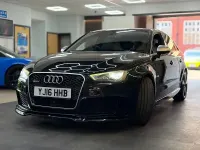 Used Audi RS3 367 HP (269 kW) 2016 Black Sedan