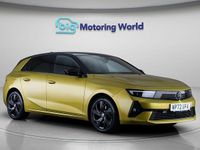 Used Vauxhall Astra GS Line 178 HP (130 kW) 2022 Yellow/black Hatchback