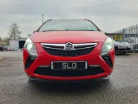 Used Vauxhall Zafira Design Edition 136 HP (100 kW) 2016 Red MPV