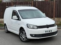Used VW Caddy 102 HP (75 kW) 2011 White MPV