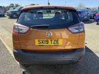 Used Vauxhall Crossland X 83 HP (61 kW) 2019 Orange SUV