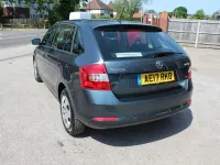 Used Skoda Rapid 90 HP (66 kW) 2017 Grey Hatchback