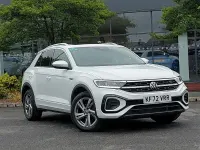 Used VW T-Roc R-line 150 HP (110 kW) 2022 White SUV