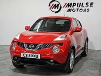 Used Nissan Juke Acenta 115 HP (84 kW) 2015 Red SUV