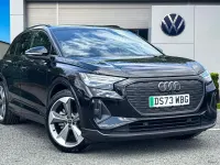 Used Audi Q4 e-tron Black Edition 210 kW (286 HP) 2024 Black SUV