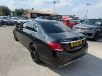 Used Mercedes E220 AMG line 194 HP (142 kW) 2016 Black Sedan