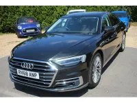 Used Audi A8 Advanced 340 HP (250 kW) 2018 Grey metallic Sedan