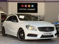 Used Mercedes A220 AMG 170 HP (125 kW) 2015 White Hatchback