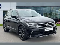 Used VW Tiguan R-line 150 HP (110 kW) 2021 Black SUV