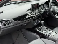 Used Audi A6 Black Edition 320 HP (235 kW) 2015 Red Estate