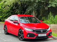 Used Honda Civic SR 120 HP (88 kW) 2019 Red Hatchback