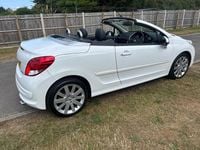 Used Peugeot 207 CC GTi 2009 White Cabriolet