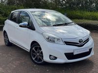 Used Toyota Yaris Trend 2013 White Hatchback