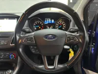 Used Ford Focus Zetec 125 HP (91 kW) 2018 Blue Hatchback