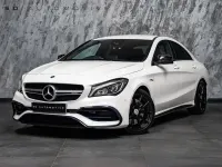 Begagnad Mercedes CLA45 AMG AMG 381 HK (280 kW) 2017 Vit Sportkupé