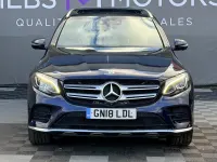Käytetty Mercedes GLC350 AMG line 2018 Sininen Farmari