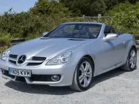 Used Mercedes SLK350 268 HP (197 kW) 2009 Silver Cabriolet