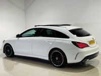 Used Mercedes CLA220 Shooting Brake AMG line 177 HP (130 kW) 2017 White Estate