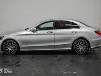 Begagnad Mercedes C220 AMG line 170 HK (125 kW) 2014 Silver Sedan