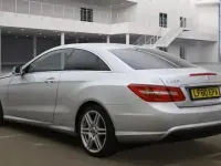 Used Mercedes E350 2010 Silver Coupe
