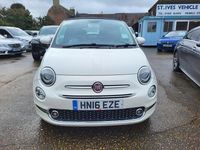 Used Fiat 500C Lounge 2016 White Cabriolet