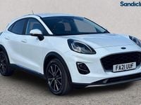 Used Ford Puma Titanium 125 HP (91 kW) 2023 Frozen white (premium paint) SUV