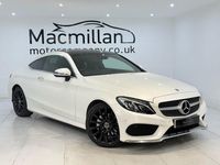 Usado Mercedes C220 AMG Line Premium Plus 170 HP (125 kW) 2017 Branco Coupé