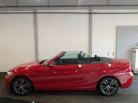 Used BMW 218 Sport Line 134 HP (98 kW) 2018 Red Cabriolet