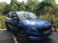 New Skoda Karoq SportLine 110 HP (80 kW) 2026 Race blue metallic SUV