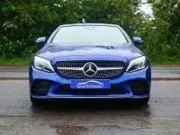 Used Mercedes C200 AMG Line Premium 198 HP (145 kW) 2020 Blue Cabriolet