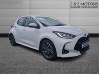 Used Toyota Yaris Hybrid Design 2022 White Hatchback